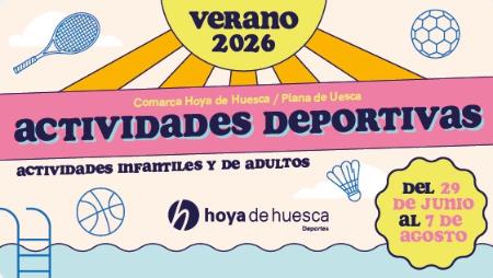 Imagen Actividades deportivas de verano 2026 organizadas por la Comarca de la...