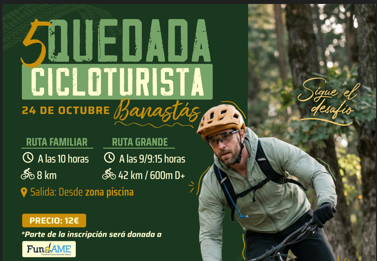 Imagen ¡Vuelve el desafío! Abiertas las inscripciones para la V Quedada Cicloturista de Banastás